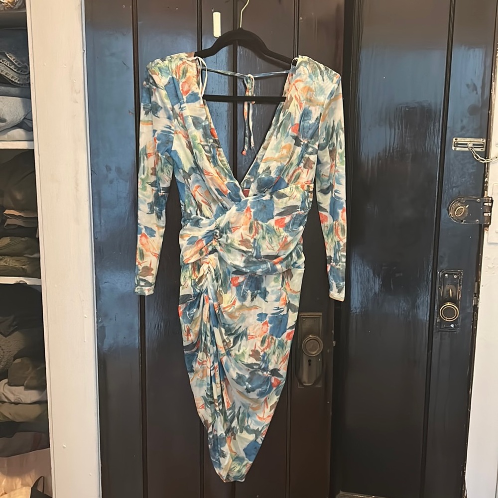 Never worn Lily’s Kloset Multi- Colored Dress